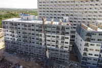 Trio Gems Condominium - фотоотчет строительства