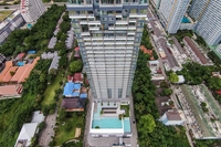 Aeras Condominium - фото со стройплощадки