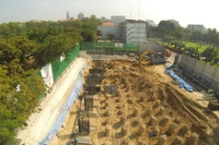 1 Tower Pratumnak -  фото обзор стройплощадки.