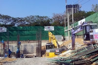 1 Tower Pratumnak - фото обзор стройплощадки
