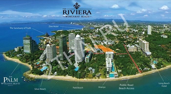 The Riviera Wongamat Beach, Паттайя, Паттайя Север  - фото, цены, карта и месторасположение